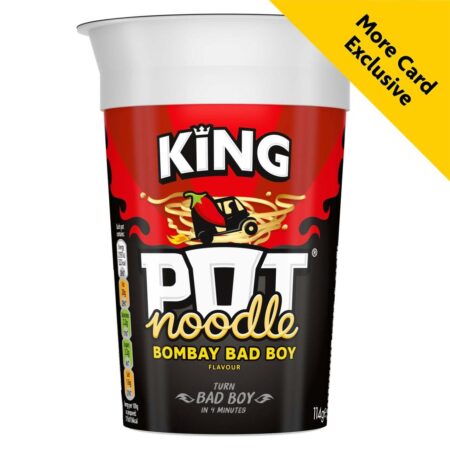 King Pot Noodle Bombay Bad Boy 114g