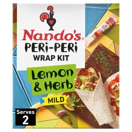 Nandos Peri-Peri Wrap Kit Lemon & Herb Mild 261g