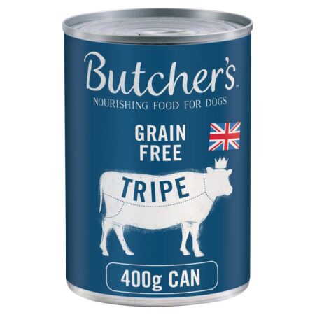 Butcher’s Grain Free Tripe Dog Food Tin 400g
