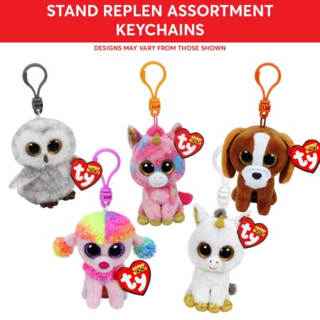 TY STAND KEYCHAIN REPLEN ASSORTMENT