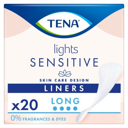 lights by TENA Long Incontinence Liners 20 per pack