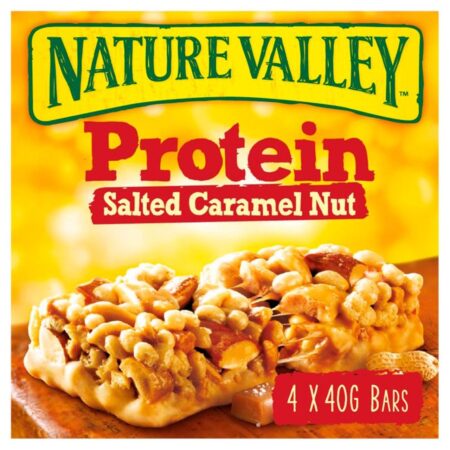 Nature Valley Protein Salted Caramel Cereal Bars 4 x 40g