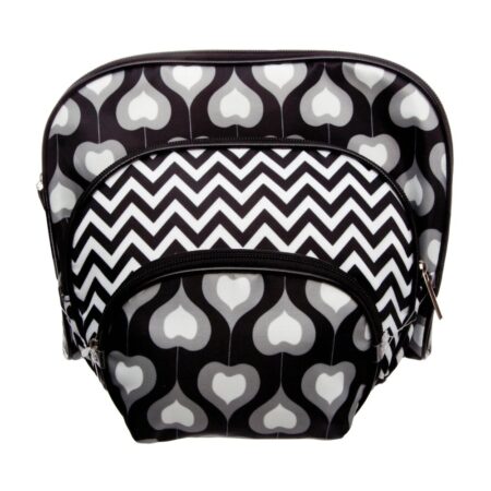 TREVISO TRIPLE BAG SET BLACK