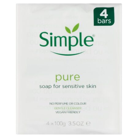 Simple Pure Soap 4 x 100g