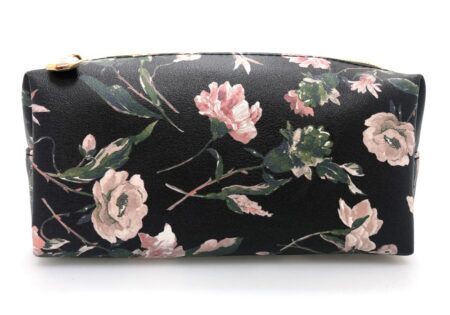 FLORAL BOXY BAG BLACK