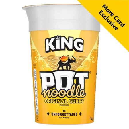 King Pot Noodle Original Curry 114g