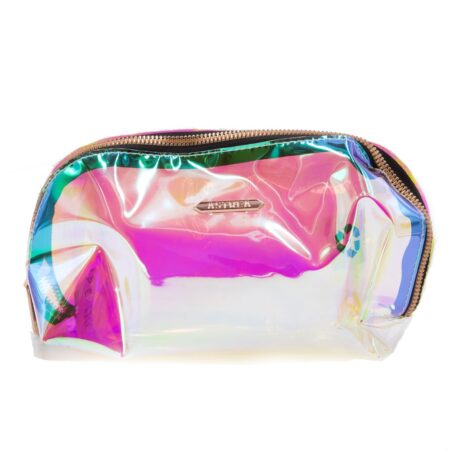 IRIDESCENT COSMETIC BAG SQR