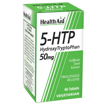 5 Hydroxytryptophan (5-HTP) 50mg – Prolonged Release Tablets