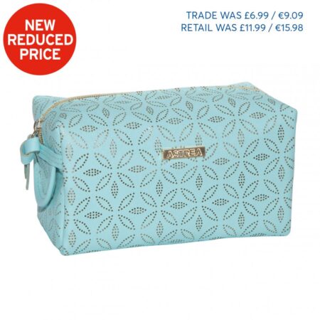 LA SAVINA BOX COSMETIC BAG BLUE
