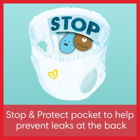 Pampers Baby-Dry Nappy Pants Jumbo+ Pack 7 48 Pants