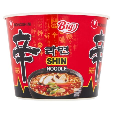 Nong Shim Big Bowl Spicy Shin Noodle Soup 114g