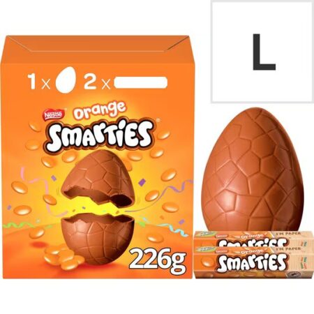 Smarties Orange Chocolate Egg 226G