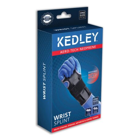 WRIST SUPPORT WITH METAL SPLINT