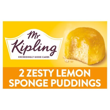 Mr Kipling Lemon Sponge Pudding 2x95g