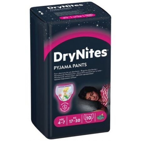 Huggies D/Nites Girl 4-7 10(E)