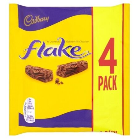 Cadbury 80G 4 Pack Flakes 20Ca