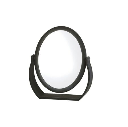 OVAL MIRROR BLK SF
