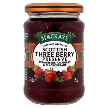 Mackays Scottish Blackcurrant Preserve 340g
