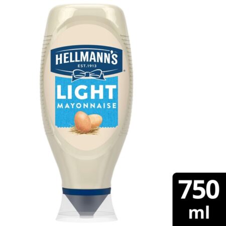 Hellmann’s Light Squeezy Mayonnaise 750ml