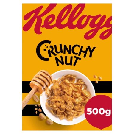 Kelloggs Crunchy Nut 500g (Pmp) Pm ?3.29