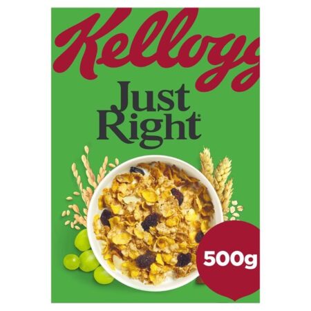 Kellogg’s Just Right Flakes Cereal 500g