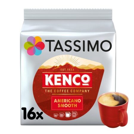 Tassimo Kenco Americano Smooth Coffee Pods x16 128g