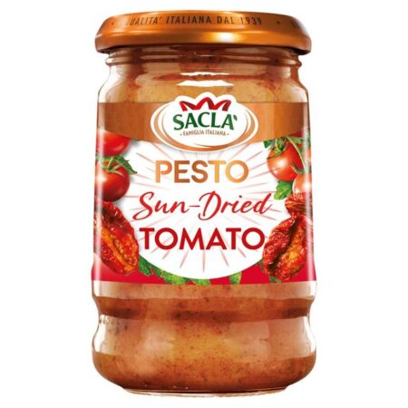 Sacla Sun-Dried Tomato Pesto 190g