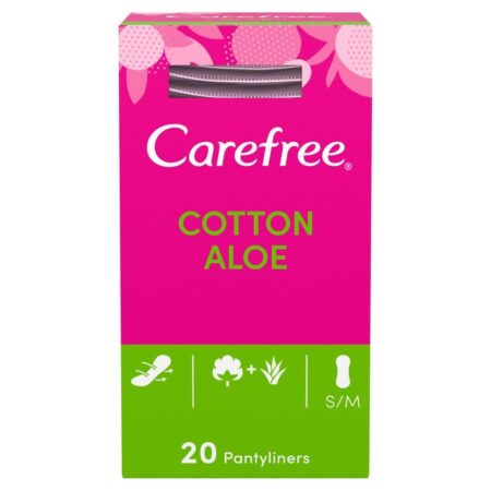 Carefree Aloe Breathable Pantyliners 20s
