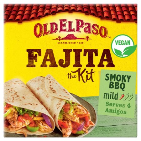 Old El Paso Original Smoky BBQ Sizzling Fajita Dinner Kit 500g