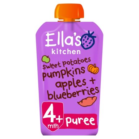 Ella’s Kitchen Sweet Pot, Pumpkin, Apples and Berries Baby Food Pouch 120g