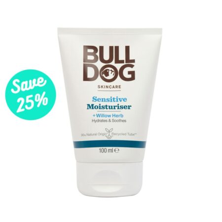 BULLDOG SENSITIVE MOISTURISER 100ML