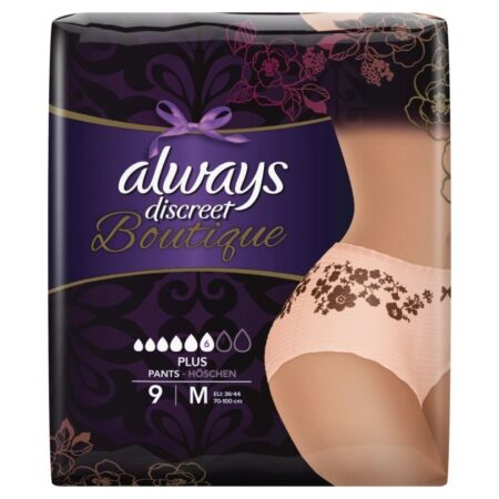 Always Discreet Boutique Pants Plus Med