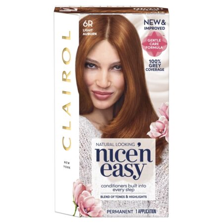 Clairol Nice N Easy 6r Light Auburn