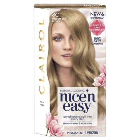 Clairol Nice N Easy 8c Medium Cool Blonde