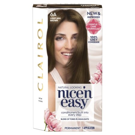 Clairol Nice N Easy 6a Light Ash Brown