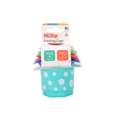 NUBY SPLISH SPLASH STACKING CUPS