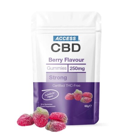 ACCESSCBD BERRY GUMMIES 250MG