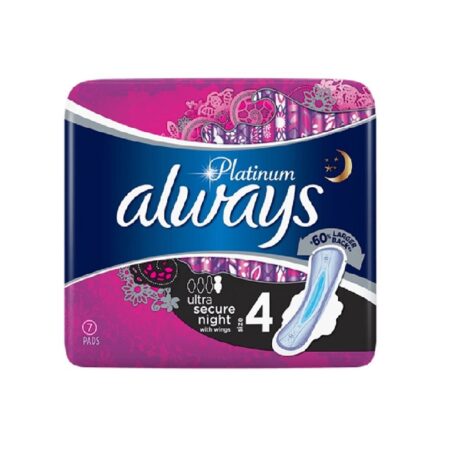 Always Platinum Pads Secure Night Sp
