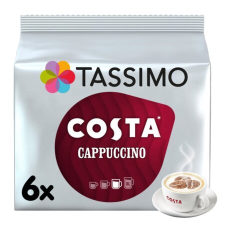 Tassimo Costa Cappuccino 12 Discs 210g