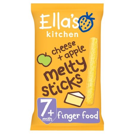 Ellas Kitchen Cheese + Apple Melty Sticks From 7 Months 16g
