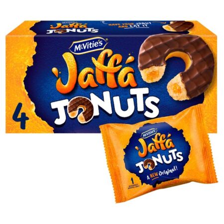 Mcvitie’s Jaffa Cakes Jonuts 4 Pack 172g