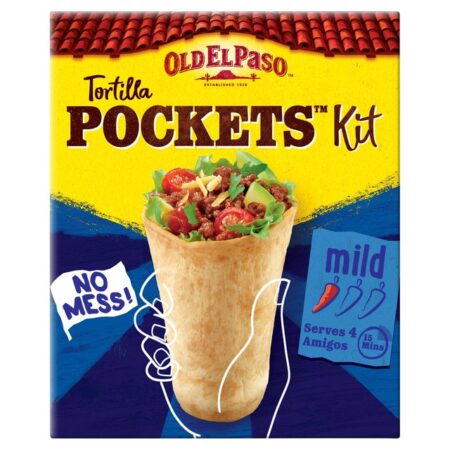 Old El Paso Tortilla Pockets Kit 375g