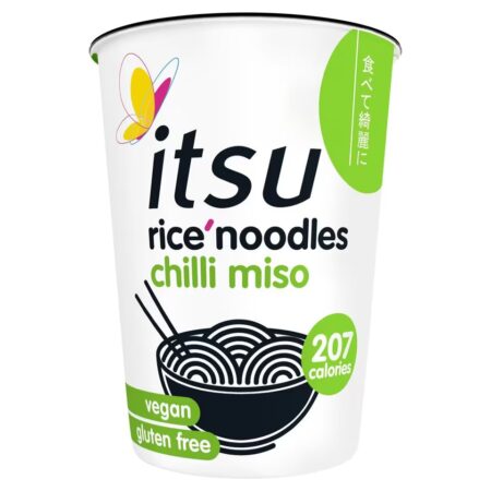 Itsu Chilli Miso Rice Noodle Cup 63G