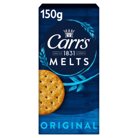 Carr’s Melts Original Crackers 150g