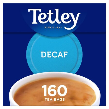 Tetley Decaf Tea Bags 160 per pack