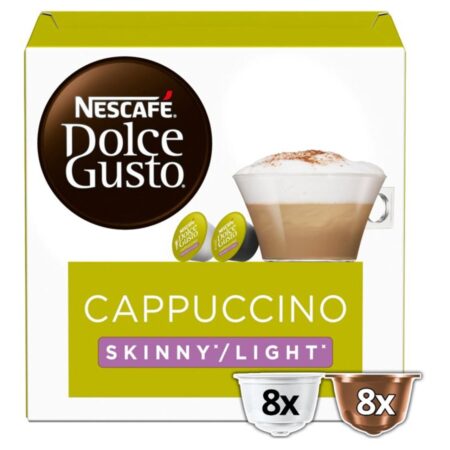 Nescafe Dolce Gusto Skinny Cappuccino Coffee Pods 8s 161.6g