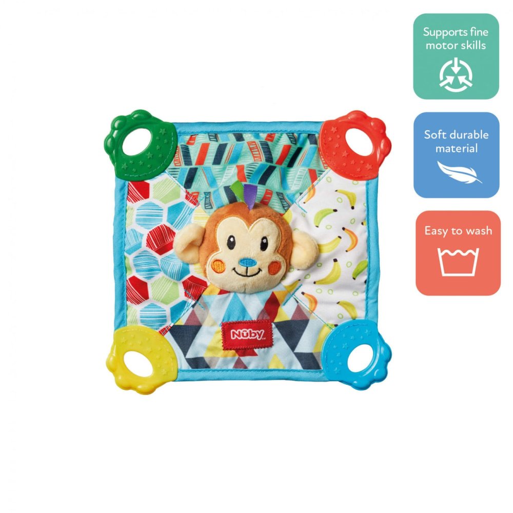 NUBY TEETHER PLUSH BLANKET - Image 2