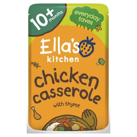 Ella’s Kitchen Chicken and Rice Casserole Baby Food Pouch 10+ Months 190g
