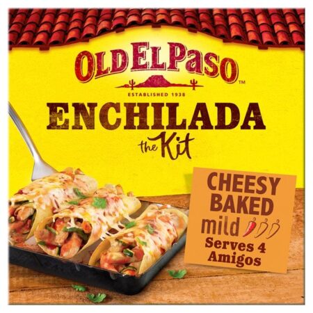 Old El Paso Cheesy Baked Enchilada Dinner Kit 663g