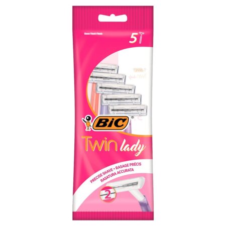Bic Twin Lady Pouch 5 pack